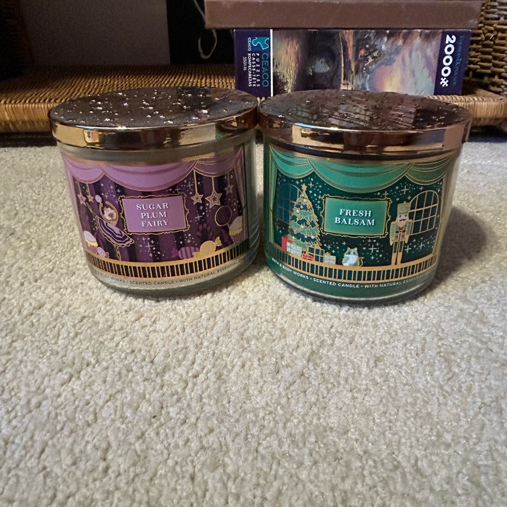 Bath and Body Works 2022 Christmas Candles